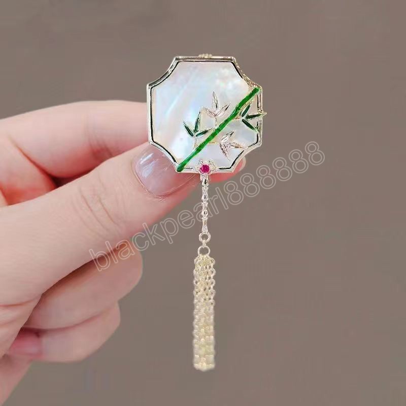 Vintage Style chinois gland broches femmes filles élégant fleur Imitation perles broche broches dames écharpe chandail accessoires