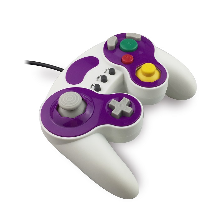 Для консоли NGC Console Wired Gamepad Controller Wii Game Cube 3 Аналоговая палка Vibration Gaming Turbo Slow STAR