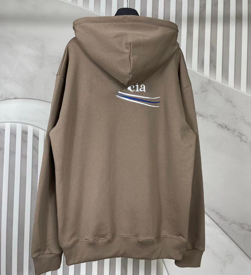 Modemärke Wave Stripe Classic Hoodies överdimensionerad tröja Pulliover för män och kvinnor