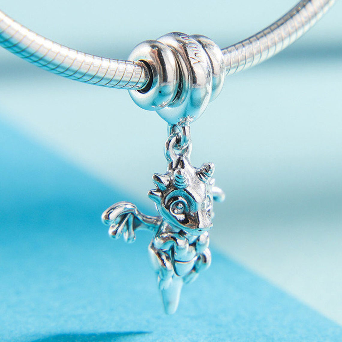 925スターリングシルバーYou Are Magic Dragon Dangle Pendant Charm Beadフィットヨーロッパのパンドラジュエリーチャームブレスレット