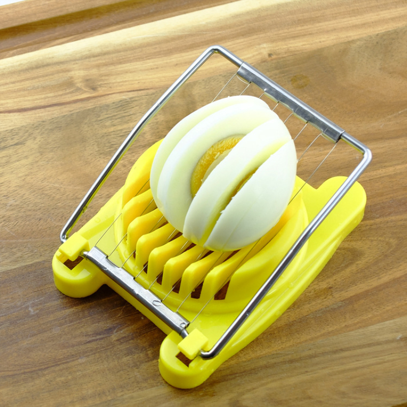 Creative Household Kitchen Cut Egg Slicer Cutter Mold Multifunction Boiled Eggs Splitter Cutter Kitchen Tools 