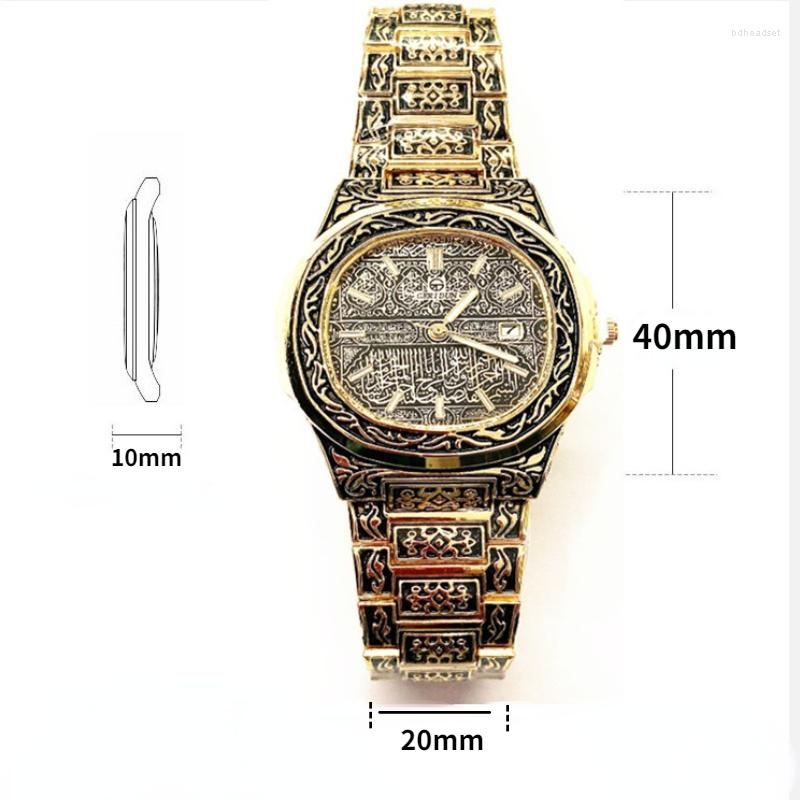 Wristwatches Luxury Mens Watches Quartz Male Clock Embossed Pattern Stainless Steel Watchband Relogio Masculino Women223g