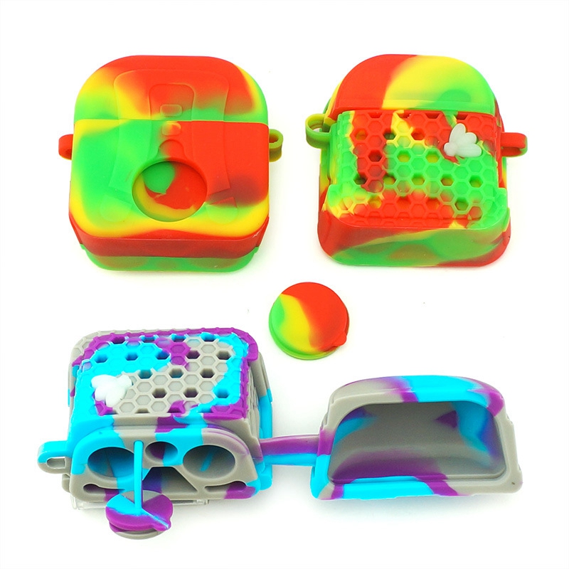 Kit de tuyaux multifonctions de style cartable en silicone coloré