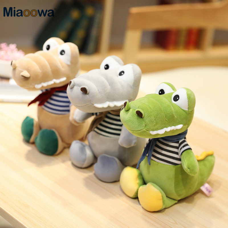 30-70 cm mignon simulation crocodile peluche pour enfants en peluche en peluche alligator poup￩e pour b￩b￩ beau cadeau d'anniversaire cr￩atif