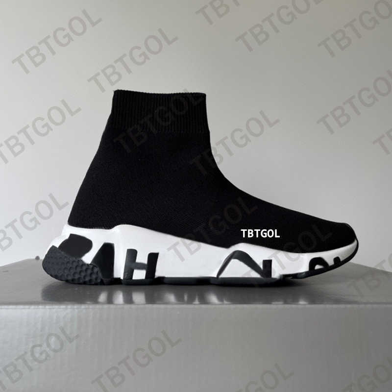 Nouveau designer mouche à mouches en tricot baskets bottes chaussures décontractées plate-forme de plate-forme de plate-forme masque à chaussettes de chaussettes de secque