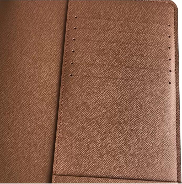 5A Large DESK AGENDA COVER Holders Memo Planner Men A5 Notebook Diary Luxury Designer Agendas Protective Case Card Passport Holder264L