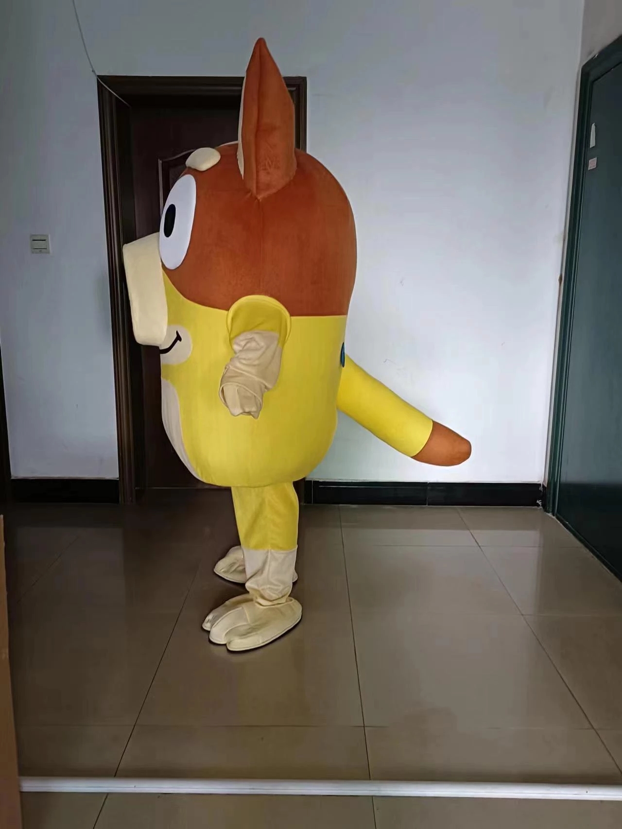 Le Bingo chien dessin animé taille adulte mascotte Costume déguisement Animal mascotte costume219M