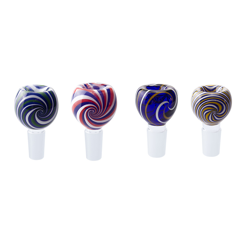 Paladin886 Fumer Pipes Bols Heady Couleur Bol En Verre Mâle Joint 14mm / 18mm Mâle Femelle Dab Rig Pipe Bong Outil