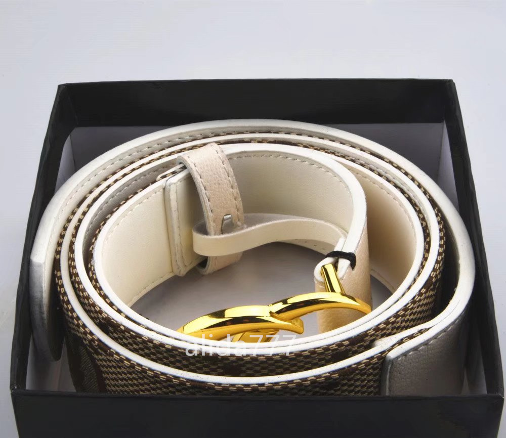 2023 bb Belt Luxury Men designer belt Women jeans Belts Snake Big Gold Buckle Size 105-125 CM with box281q