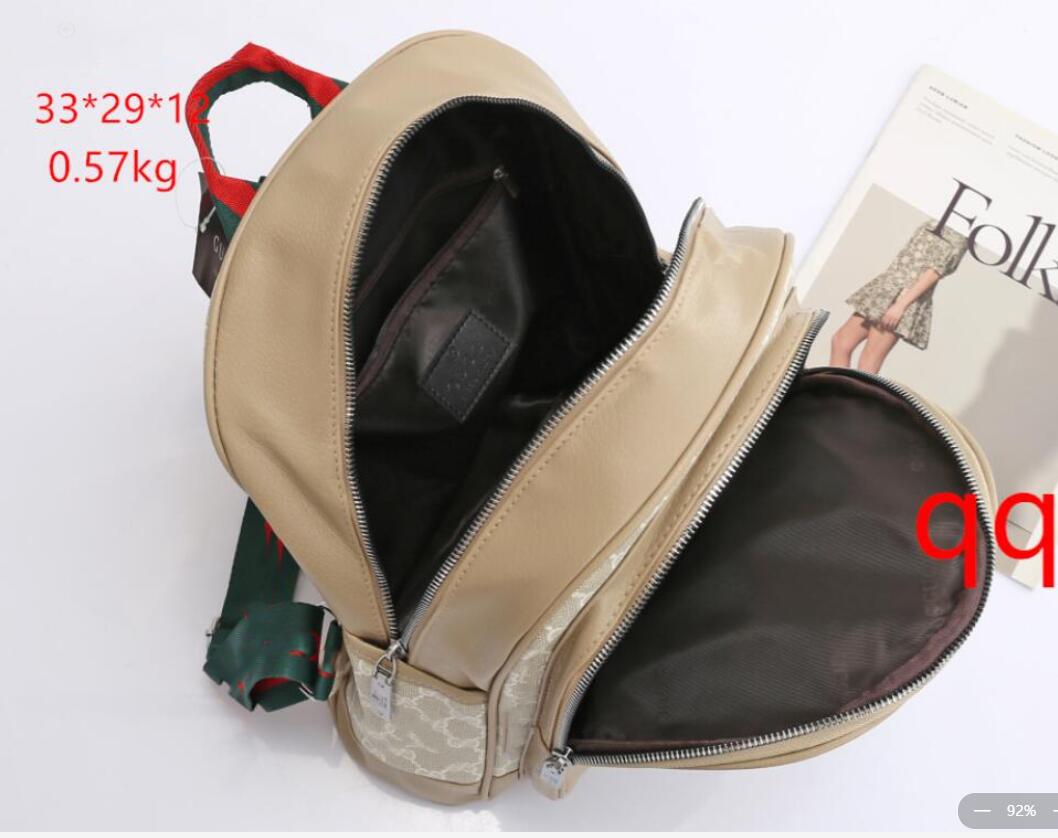 Sacs à dos pour hommes femmes sacs d'école G Design sac de voyage en cuir véritable sac à main familial sac à dos avec accessoires pour chien