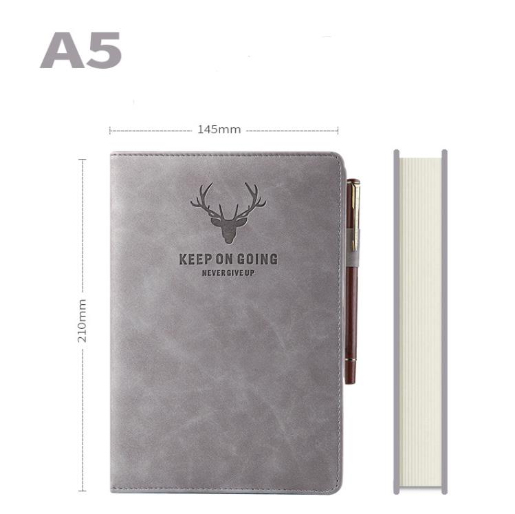 360 Pages Super Thick Notepads Wax Sense Leather A5 Journal Notebook Daily Business Office Work Notebooks Notepad Diary School Supplies Without pen SN4766