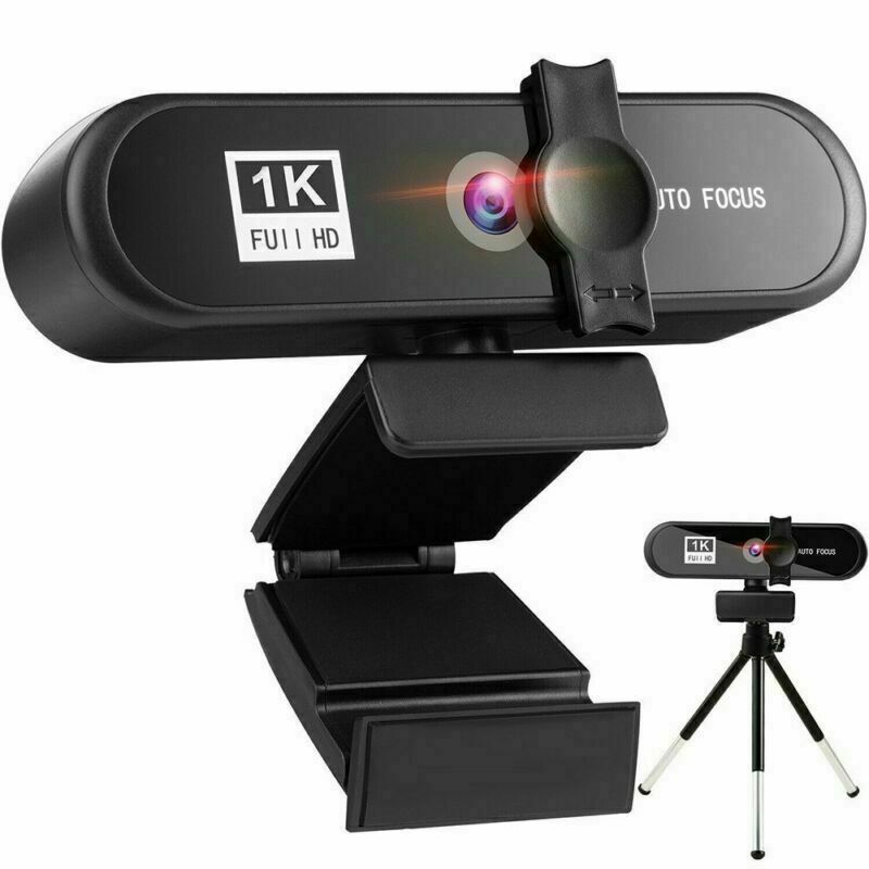 Camcorders USB auto focus HD 4k computer camera connected to webcam video camera of live conference online course