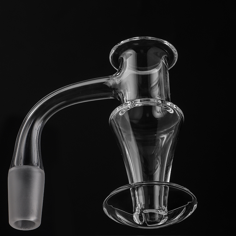 Fumer entièrement soudé Terp Slurper Quartz Turbine Blender Banger 20mmOD Heady Ongles soudés sans soudure pour les bangs d'eau en verre Dab Rigs