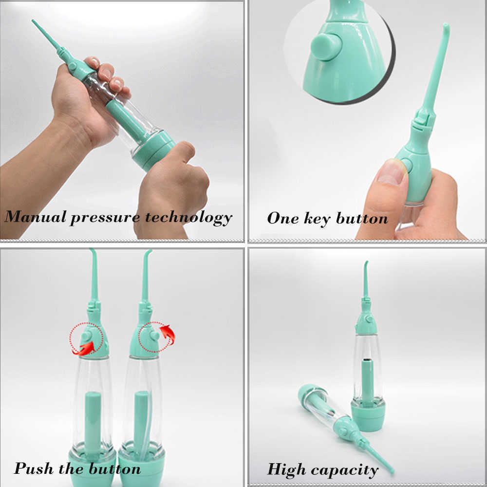 Oral Irrigators Other Hygiene Portable Irrigator Dental Flosser Product for Cleaning Teeth Water Thread Nozzle Mouth Washing Machine Dropshipping 221215