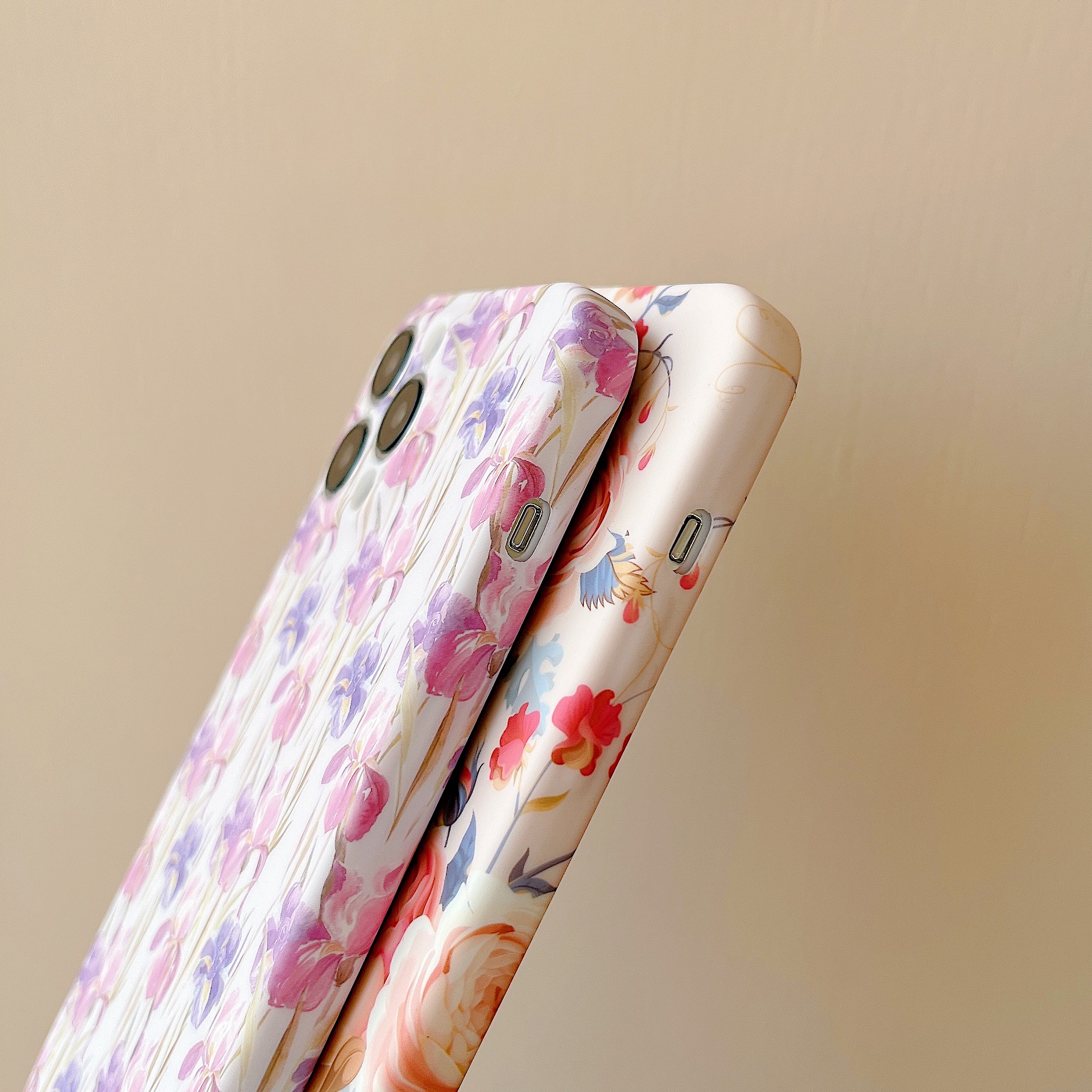 Модные мягкие чехлы для телефонов IMD из ТПУ с цветочным рисунком для iPhone 15 14 Plus 13 12 Pro Max 11 XR XS X 8 7, роскошные стильные цветочные розовые чехлы для девочек, леди и женщин, довольно умные задние чехлы для сотовых телефонов