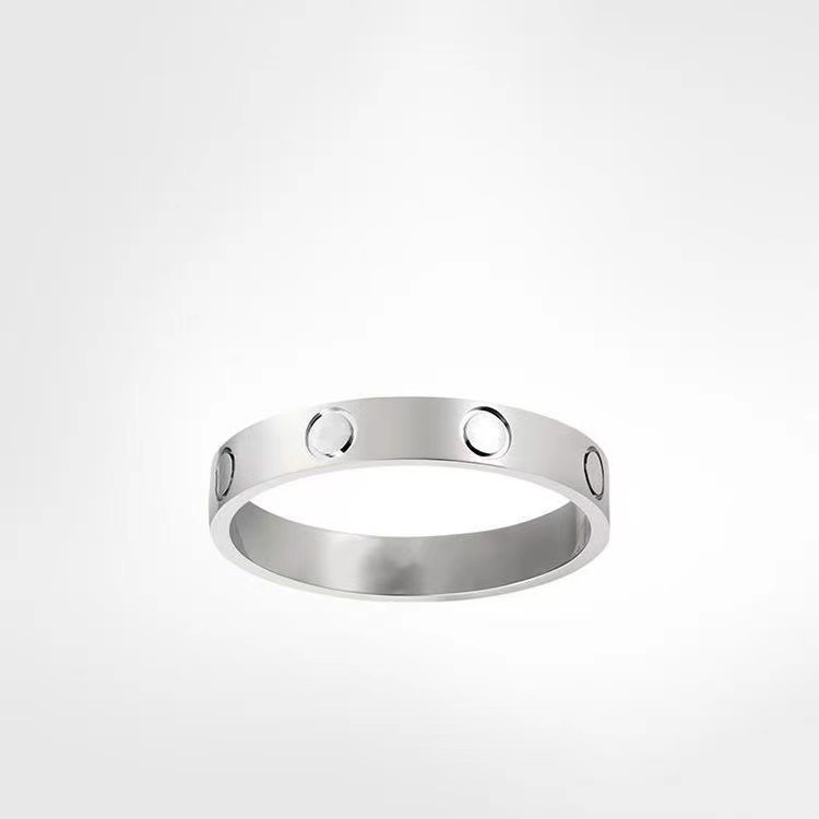 Мужские и женские любовные кольца Классические дизайнерские кольца Годовщина свадьбы Подарок на день Святого Валентина Обручальное кольцо Мода Lu268Y