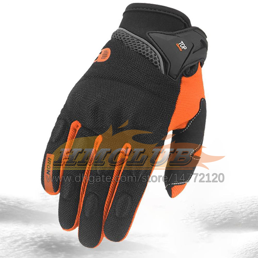 ST683 Été Hommes Gants De Moto Doigt Complet Moto Motocross Équitation Gants De Course Écran Tactile Guantes Moto Gants Respirants