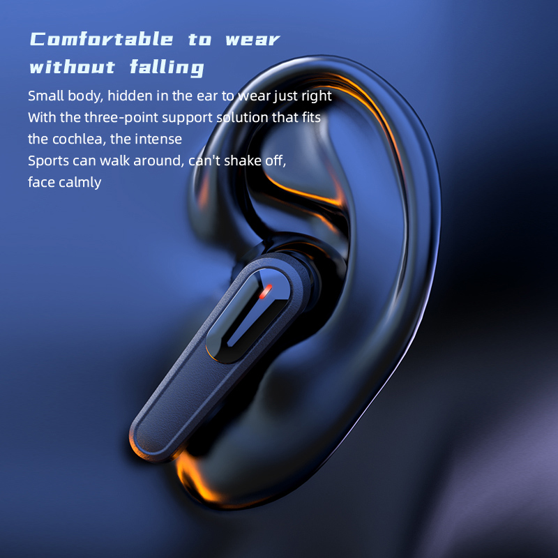 PRO80 Bluetooth Earphones With Mic LED Display TWS In-ear Earbuds Touch Control Sport Earbuds Music Headset