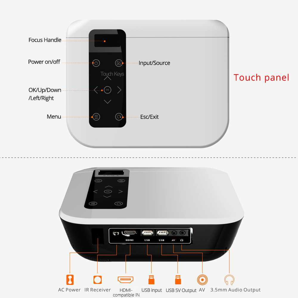 أجهزة العرض Touyinger L7 LED Native 1080p Projector Full HD Mini Brands USB Beamer 5000 Lumens Android 7.1 WiFi Bluetooth للسينما المنزلية T221216