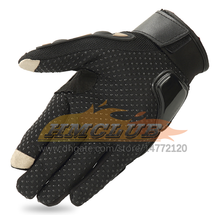 ST694 Motorcykelhandskar Pekskärm Fullfinger Racing Glove Outdoor Sport Protection Riding Cross Dirt Bike Cycling Gloves Non-Slip