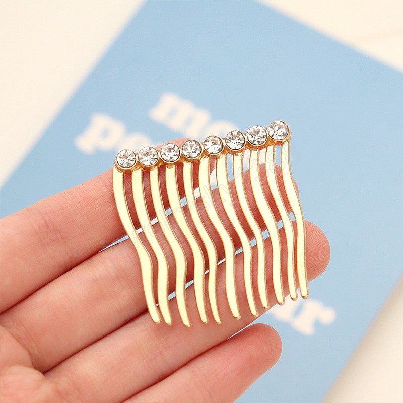 Fashion Metal Hair Combs for Women Girl Gold Color Hairpins Girl Imitation Pearl Hairs Comb Wedding Party Hair Accessories