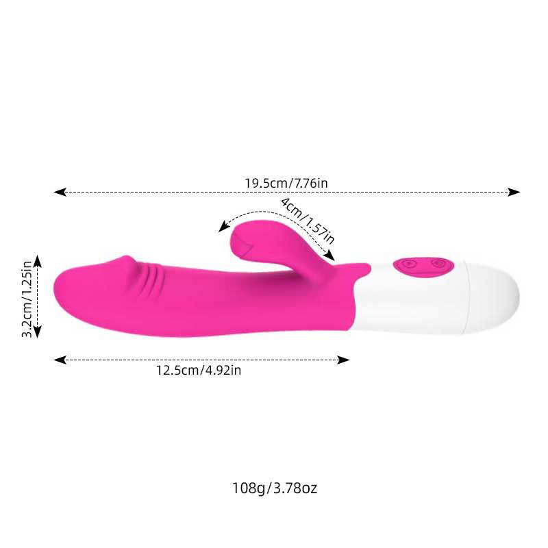 Masseur de jouets sexuels 30 vitesses double vibration point G vibrateur bâton vibrant jouets sexuels pour femme dame produits pour adultes