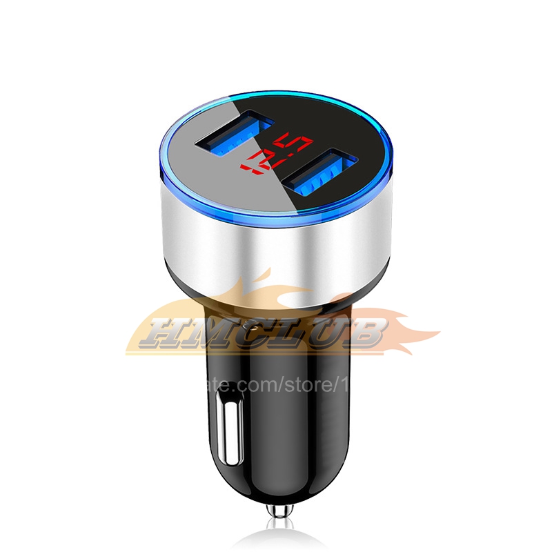 CC262 Caricabatteria da auto doppio USB telefono cellulare 3.1A iPhone 12 11 Pro XS Max 8 7 Plus Xiaomi Mi Poco M3 X3 NFC adattatore telefonico di ricarica rapida