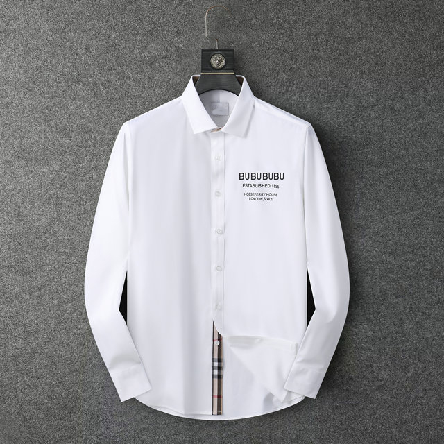 2023 Designer-Herrenhemden Business-Mode-Freizeithemdmarken Männer Frühlings-Slim-Fit-Hemden chemises de marque pour hommes #20