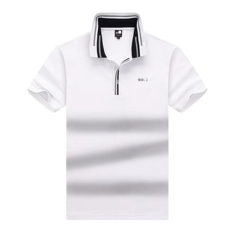 marca de luxo masculino designer polo camiseta moda verão respirável manga curta lapela top casual M-3XL #01