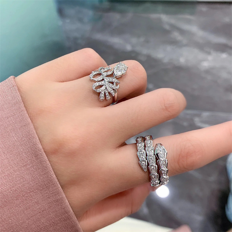 Love Ring Women Designers Fashion Rings Classic Golden Silver Sparkling Diamond Ring Luxury Casual Rose Gold Jewelry Accessories Size 6 231s