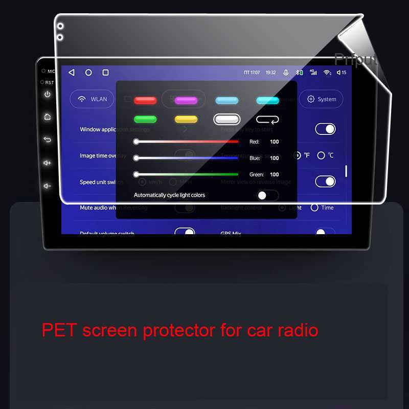 9 „10,1” calowy film ochraniacza ekranu zwierząt domowych dla Teyes CC2 CC2L Spro 2 DIN GPS Radio Multimedia Player Nawigacja