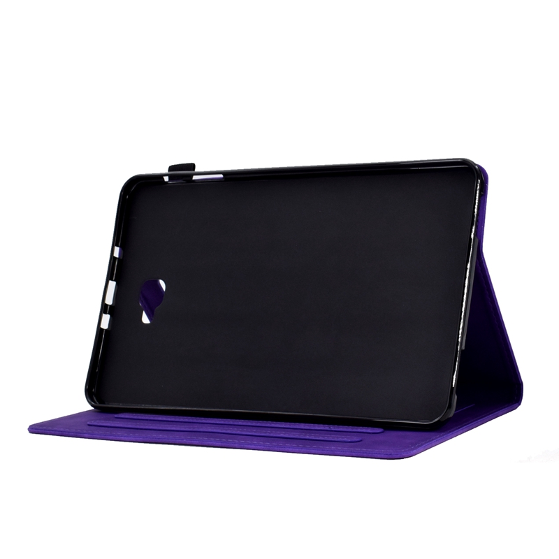 Étuis pour tablette en cuir pour Samsung Table Tab A8 2021 X200 X205 A7 Lite T220 T500 S8 S6 Lite Mentions légales Fleur Papillon Floral Carte d'identité de crédit Titulaire de la fente Portefeuille Pochette Sacs