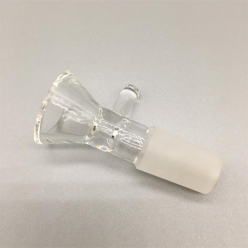 2022 New Glass Pipe Bong 14.4mm Joint Glass Downstem dab rig Raccordi Stabile