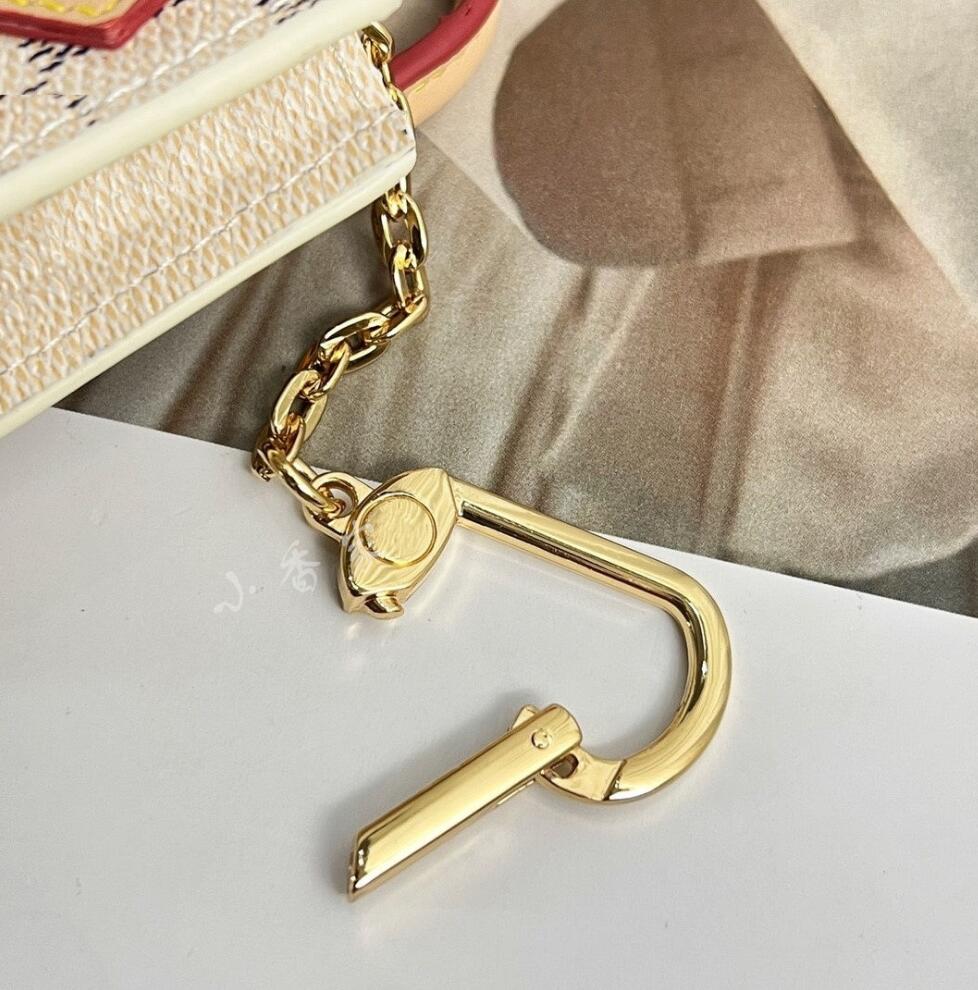 Mini Totes Coin Purses Accessories Fashion Brand Designer Key Case Handbag Classic Printing Womens Wallet Leisure Leather Change P252S