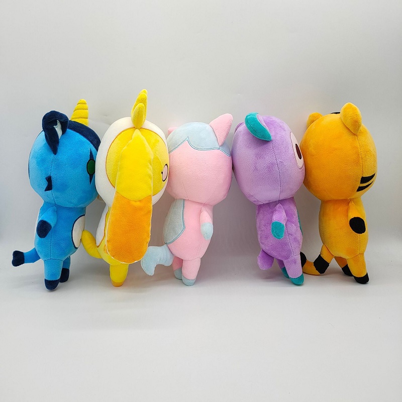 Fabricantes al por mayor 5 diseños ranboo Fenitedi oso juguetes de peluche animación dibujos animados película y televisión muñecas periféricas para regalos de niños
