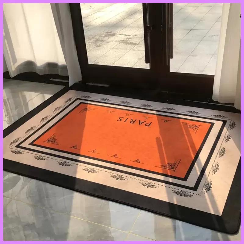 Tapetes de luxo sala estar tapetes designer carta tapete decorativo luxurys moda macio quarto floor288y