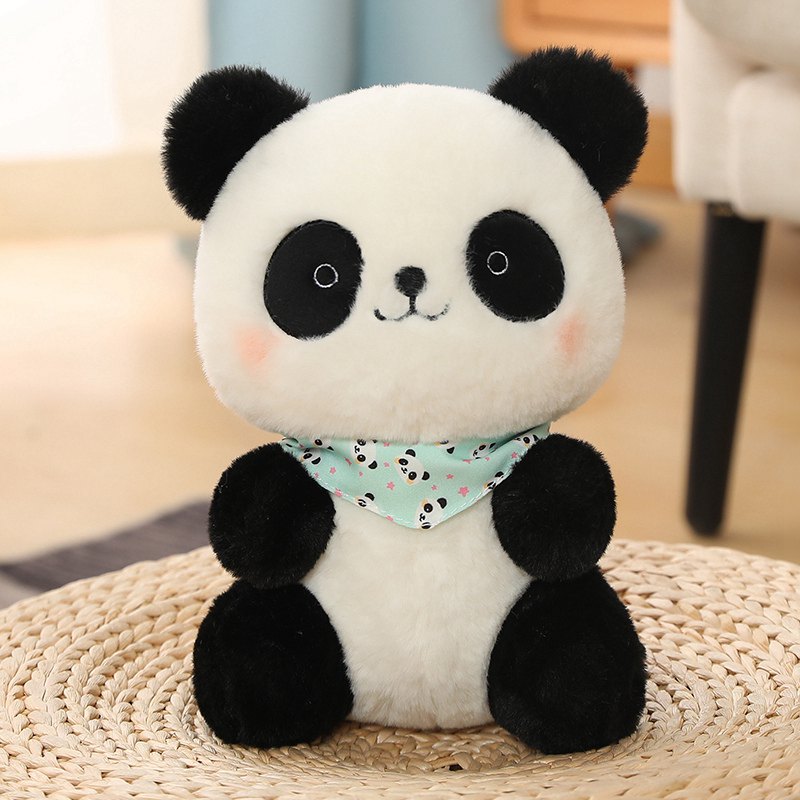 50cm Kawaii Soft Holding Bamboo Panda Plush Doll Toys Cute Peluche Ufficio Pisolino Cuscino Comfort la casa Cuscino Regali di Natale