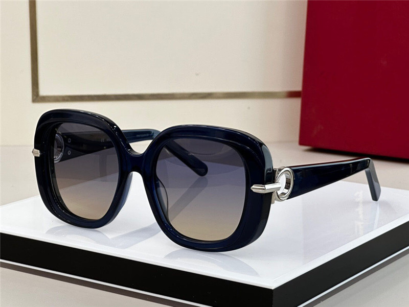 Yeni Moda Tasarım Güneş Gözlüğü 1058 Kare Çerçeve Popüler ve Zarif Stil Açık UV400 Koruma Gözlükleri Yüksek Son Kalite