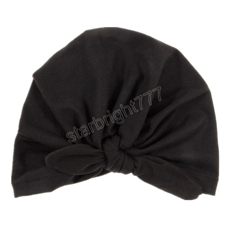 Infantile bébé Turban chapeau nouveau-né bébé fille chapeaux coton enfant en bas âge pépinière enfants bonnet bandeau bohême casquette cheveux accessoires