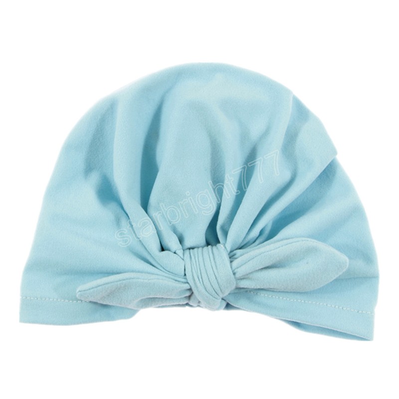 Infantile bébé Turban chapeau nouveau-né bébé fille chapeaux coton enfant en bas âge pépinière enfants bonnet bandeau bohême casquette cheveux accessoires