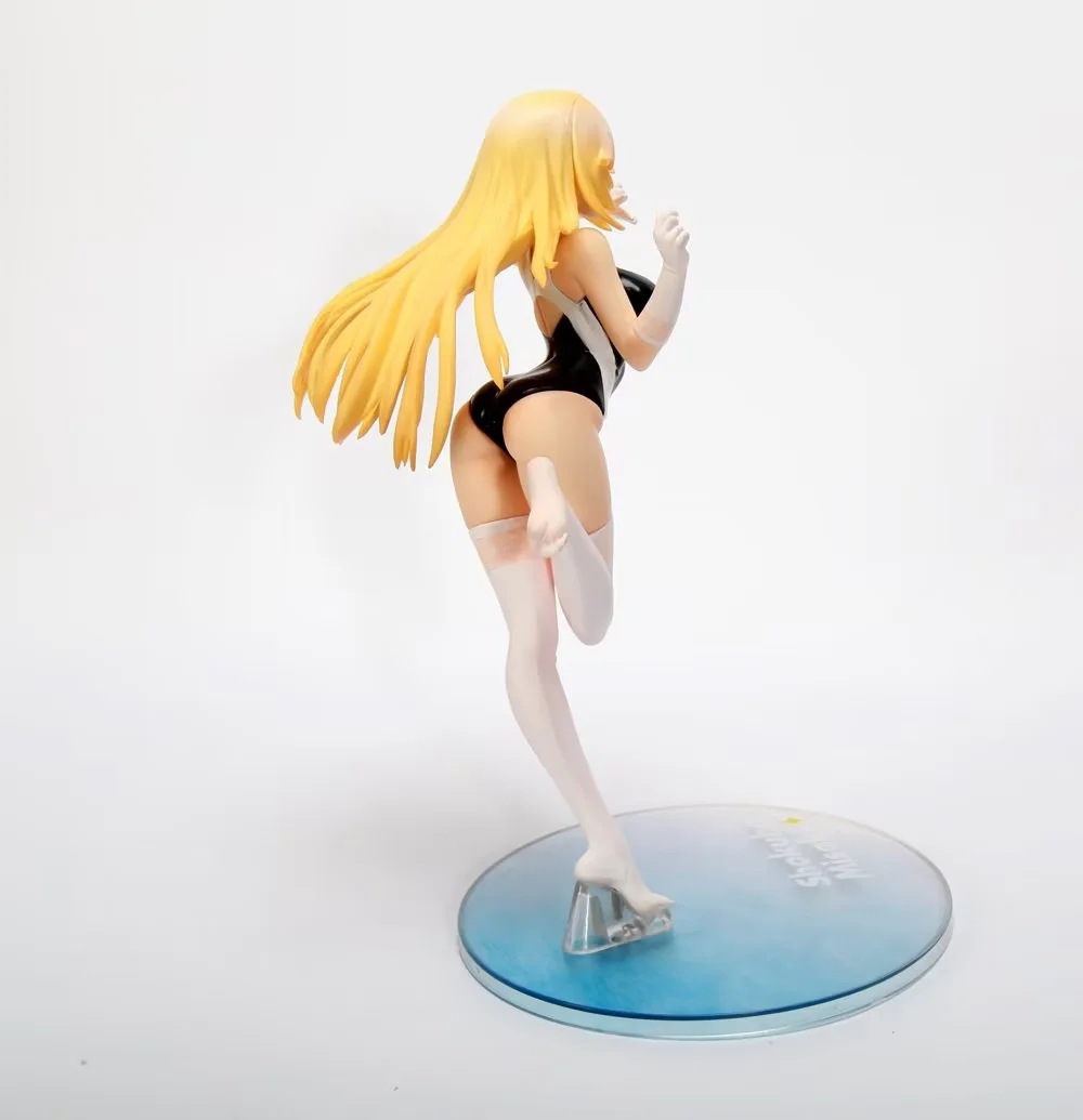 Miniatures Toys Alter To Aru Kagaku no Railgun T Shokuhou Misaki 1/7 School Swimsuit and Knee-high Socks Ver. Pvc Action Figure Adult Collec