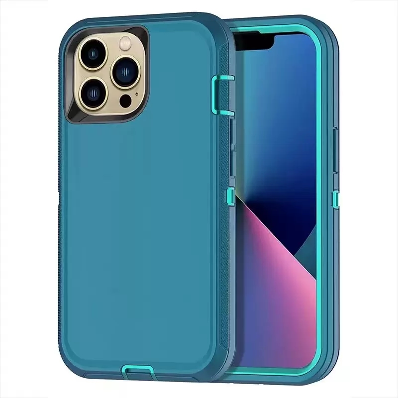 Caso de holster à prova de choque pesado Casos de telefone robôs para iPhone 14 13 12 Pro Max Mini x 7 8 Samsung S22 Ultra S21 Fe Nota 20