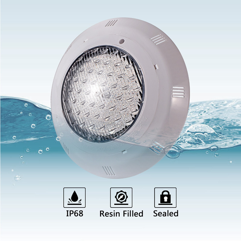IP68 LED Swimming Pool Light RGB Vattentäta lampor Lysdioder Undervattensbelysning AC12V Submersible Light Luz Piscina Zwembad Verlichting D1.0