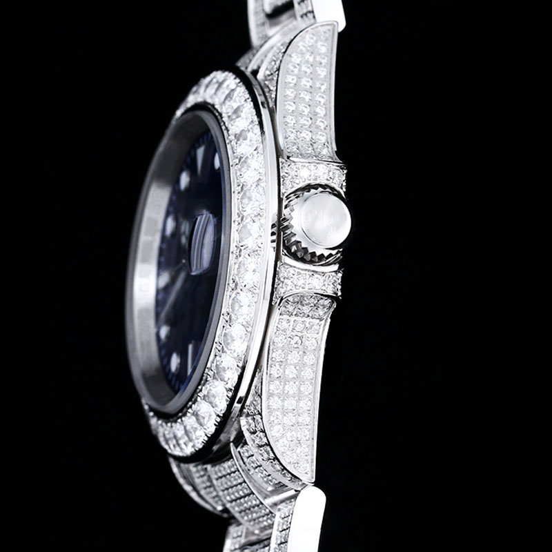 Watch Diamonds Mens Watch Mechanical Watches Stainless Steel Strap Men WristWatch Waterproof Design WristWatches For Man 42mm