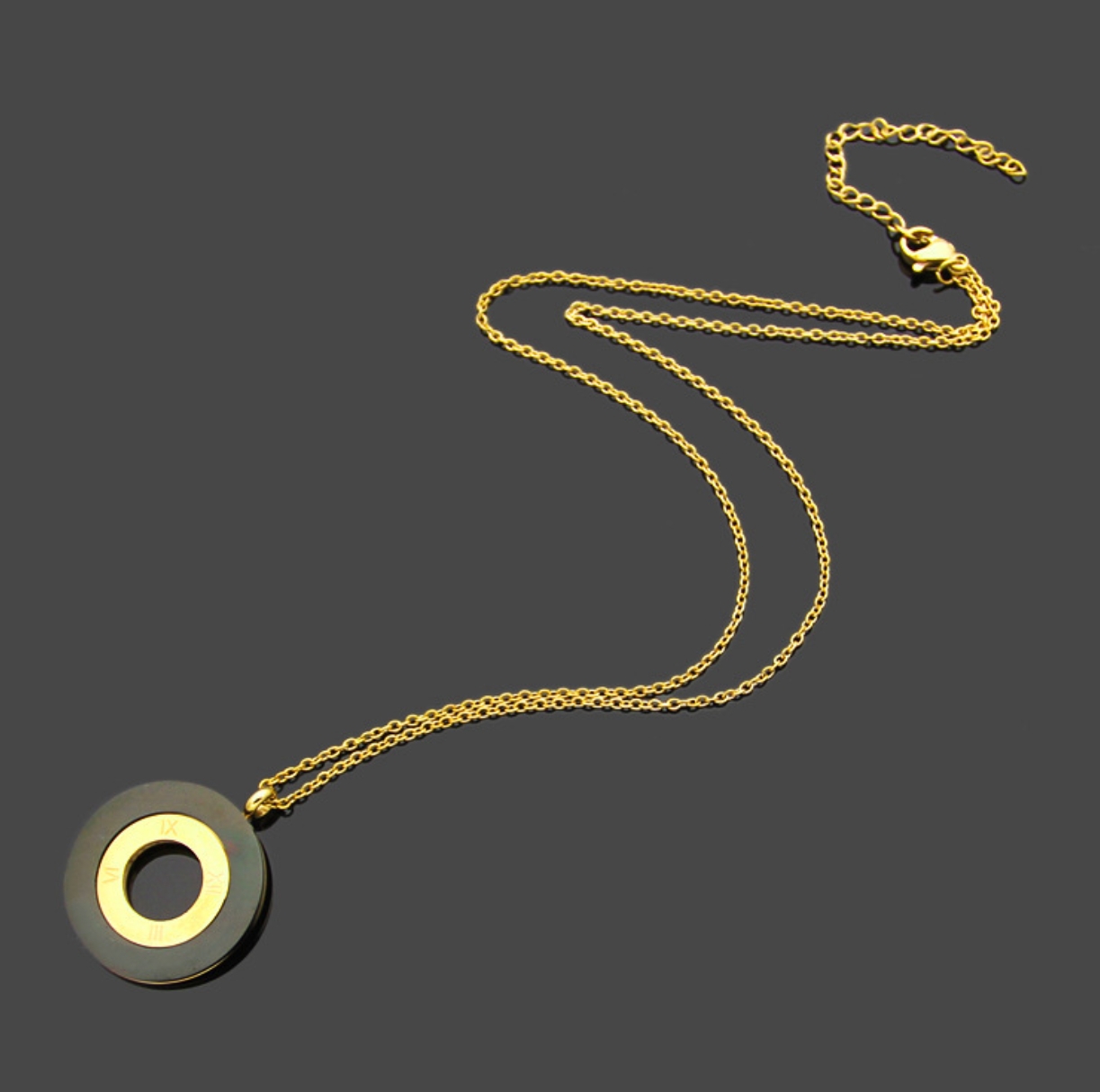 Collier de verrouillage Collier en forme de U Set Rond Pendre Original Fashion Classic Femme Bijoux Femme avec Box2677