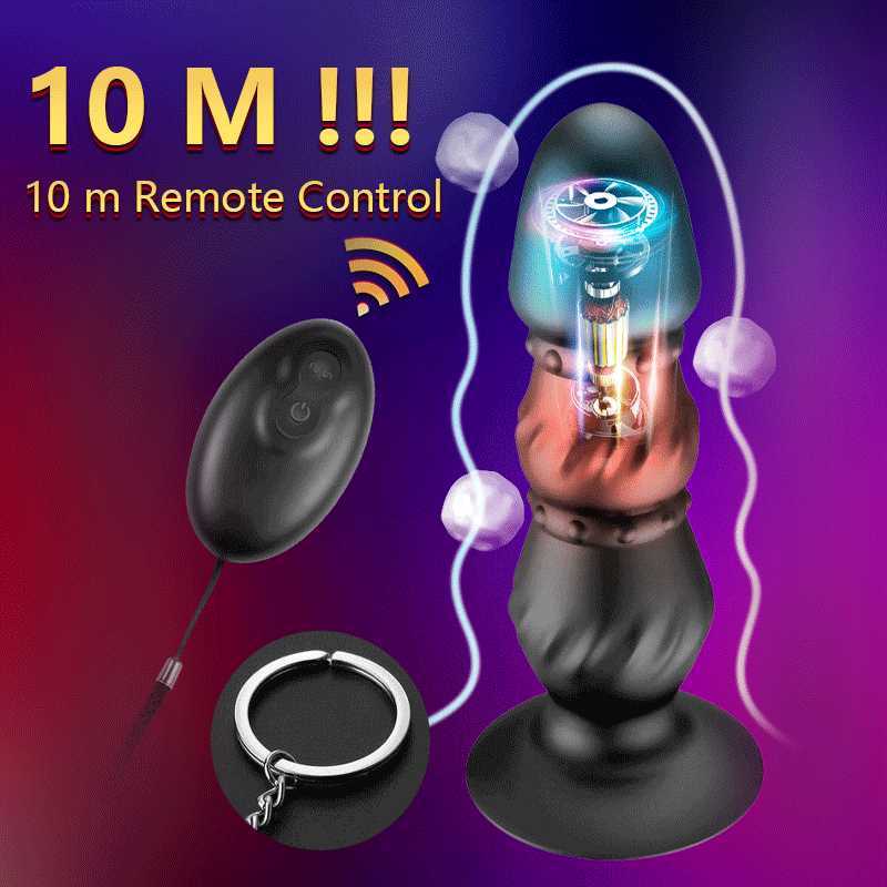 Schoonheid items Remote Control Mens anale vibrator dildo voor vrouwen prostaat massager vagina stimulator buttplug sexy speelgoed mannen winkelen