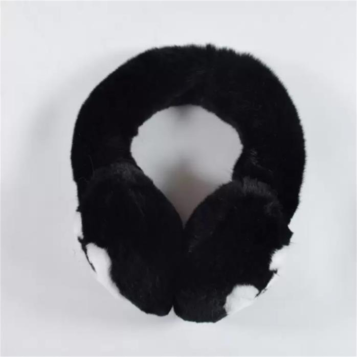 Ear muffs clássico inverno earmuffs feminino coelho lã marca designer de moda quente plush255a