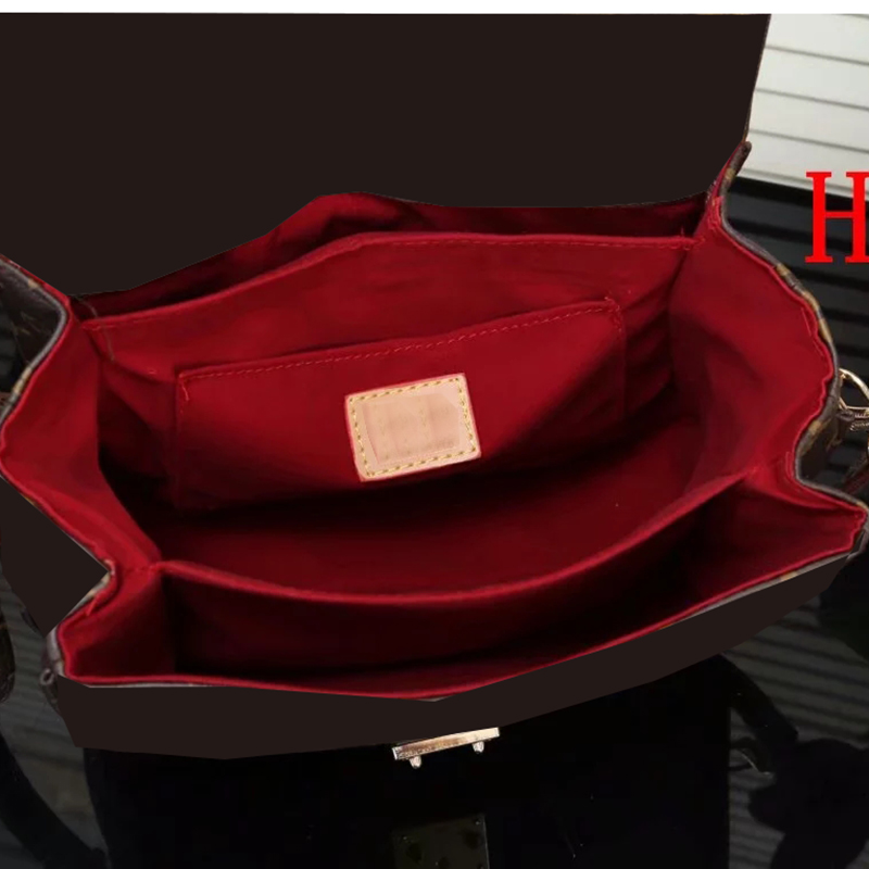 Designers de marca Mulheres casuais famosos bolsas clássicas Ladies PU ombro de bolsas Messenger Bag 407A80287U