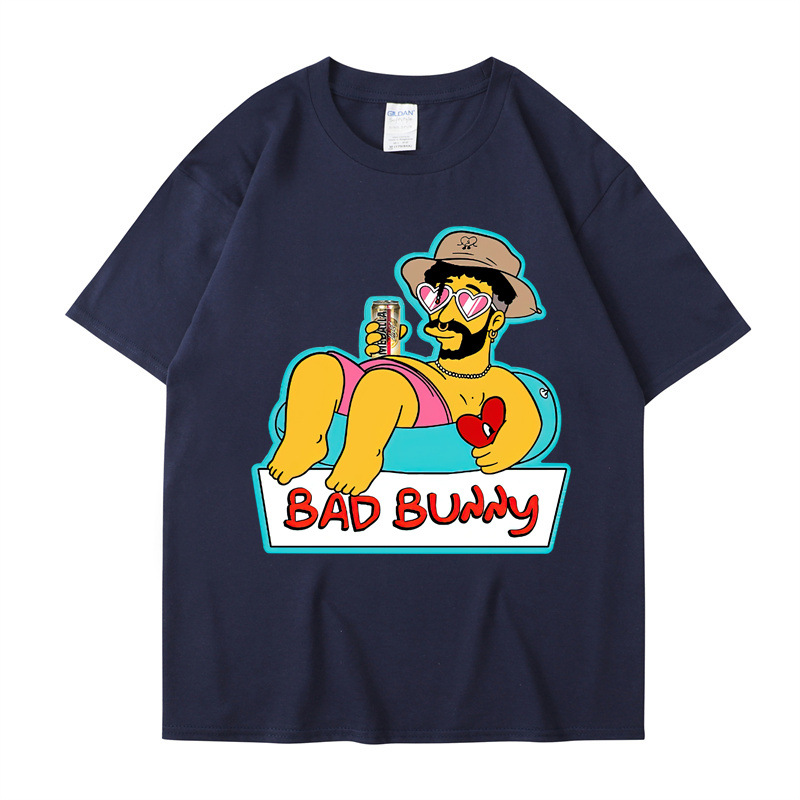 A2CI Herrarna T-shirts Mens Designer T Shirts Un Verano Sin Ti Bad Bunny Short Sleeve For Women Men Basic Top Par Tee
