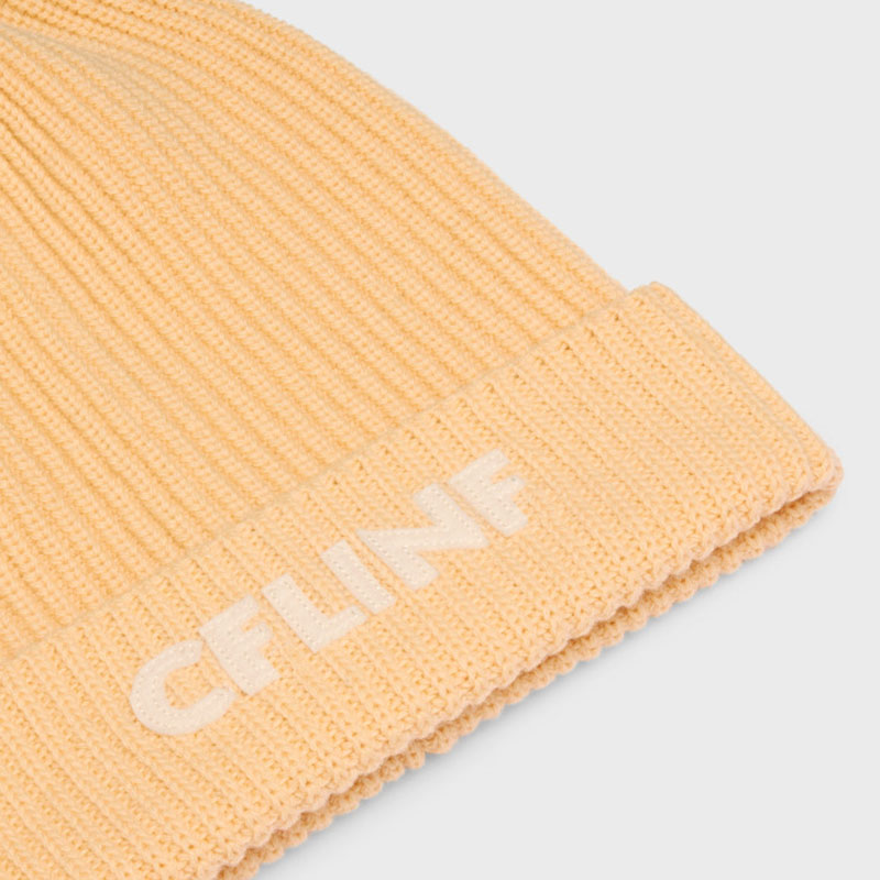 Bonnet en laine marine jaune clair dames chaud chapeau de mode 2 couleurs Nouveaux produits prêts à être livrés